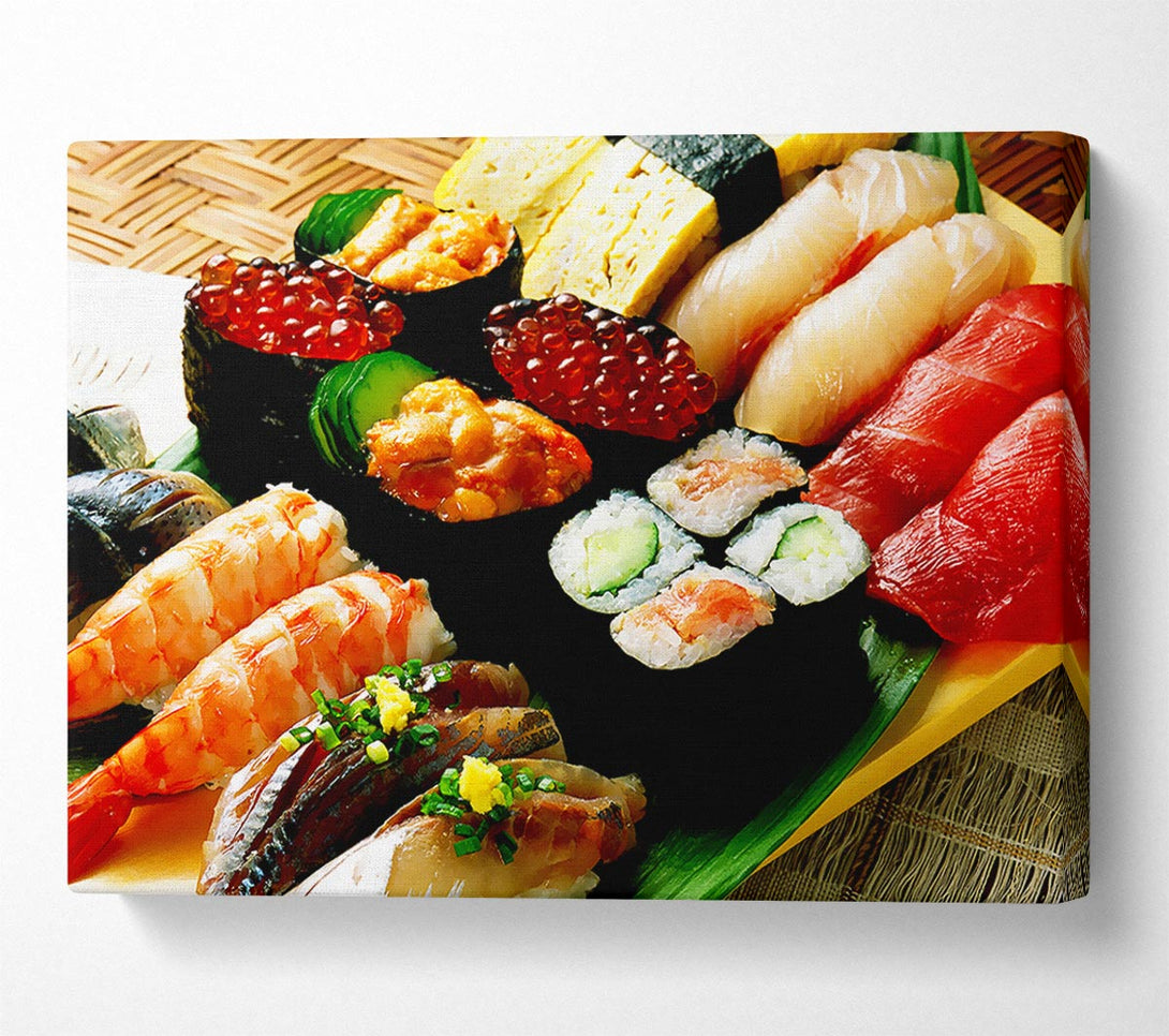  A Canvas Print of Sushi Bar Canvas Wall Art