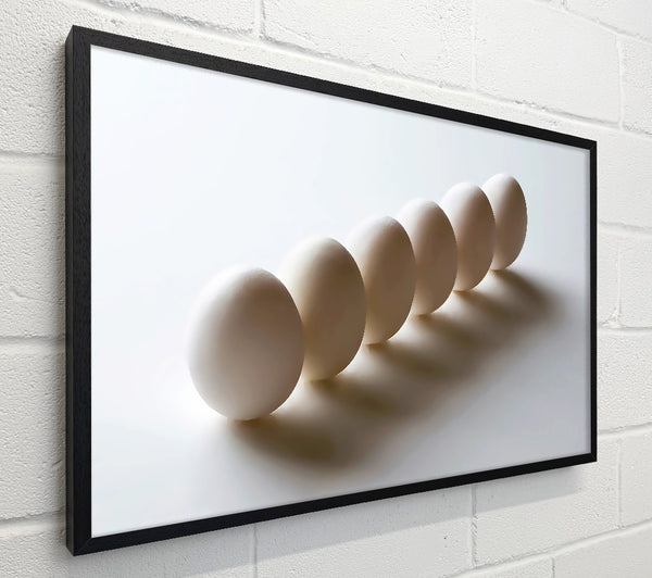 White Eggs Marching