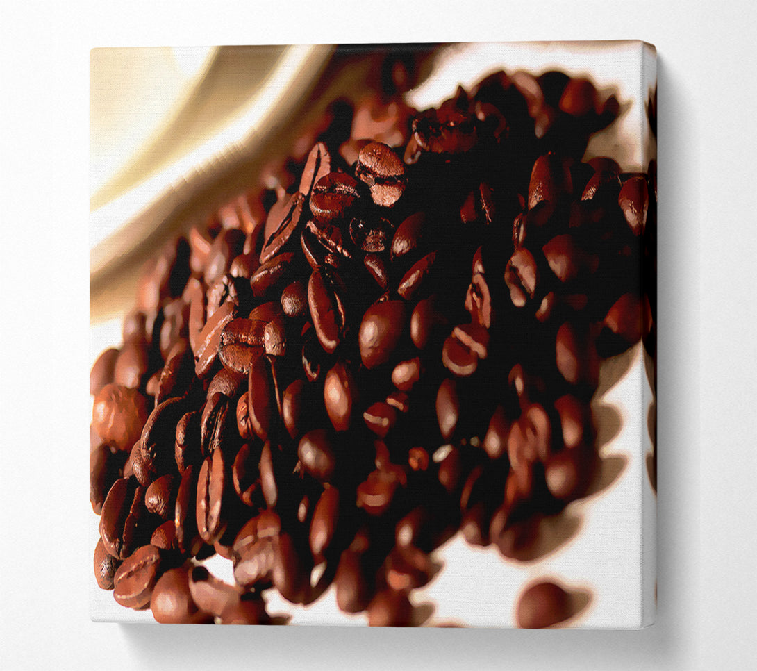  A Canvas Print of Coffee Bean Display Canvas Art