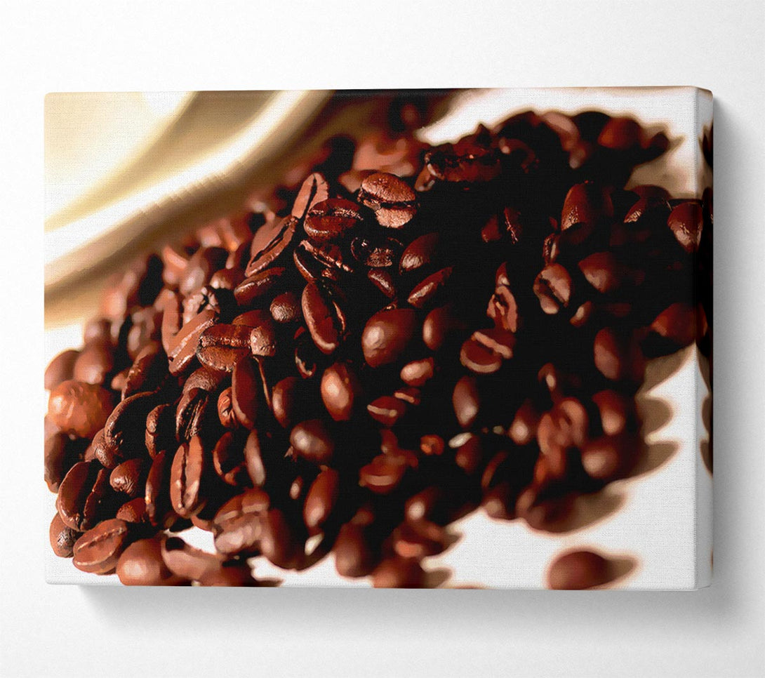  A Canvas Print of Coffee Bean Display Canvas Art