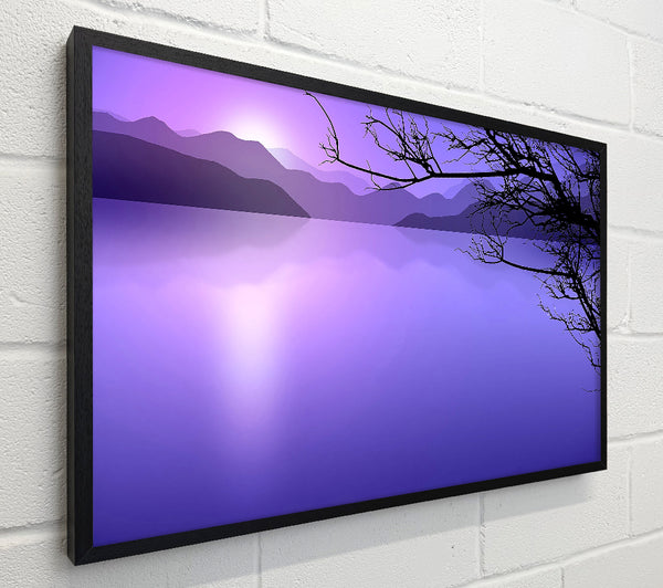 Calm Lilac Lake