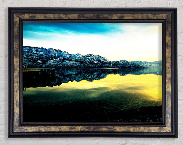Placid Framed Print