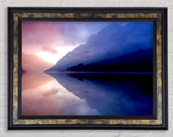 Reflection In Water Framed Print
