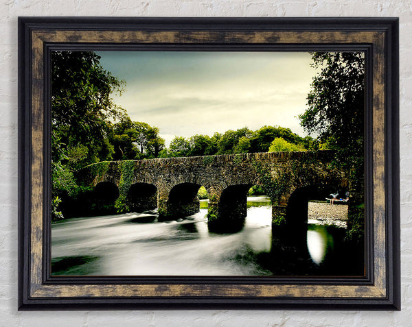 Stone Bridge Framed Print