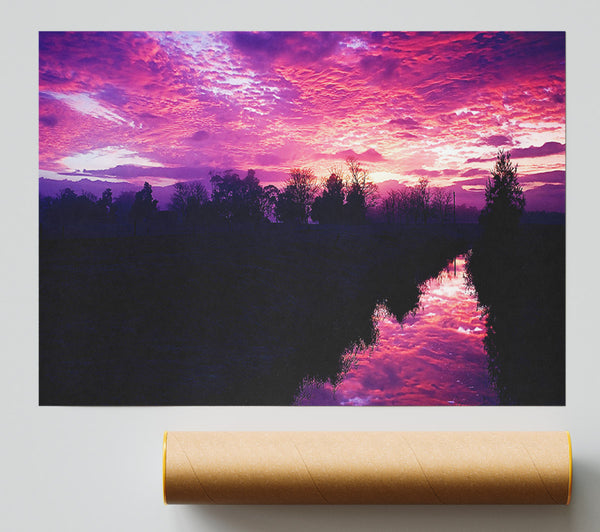 Cold Morning Print