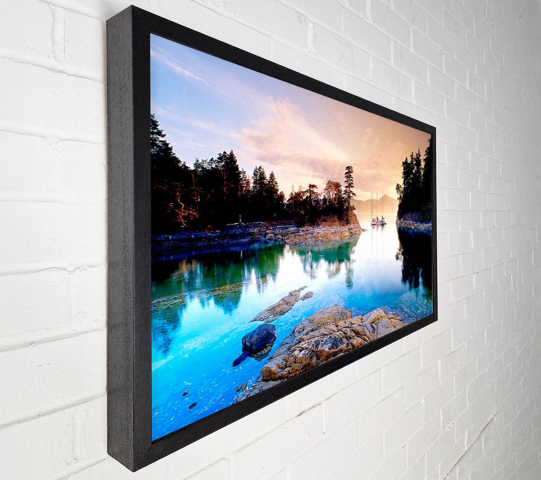  A Canvas Print of Curme Islands Canvas Art
