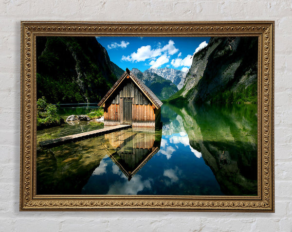 German Landscapes Framed Print