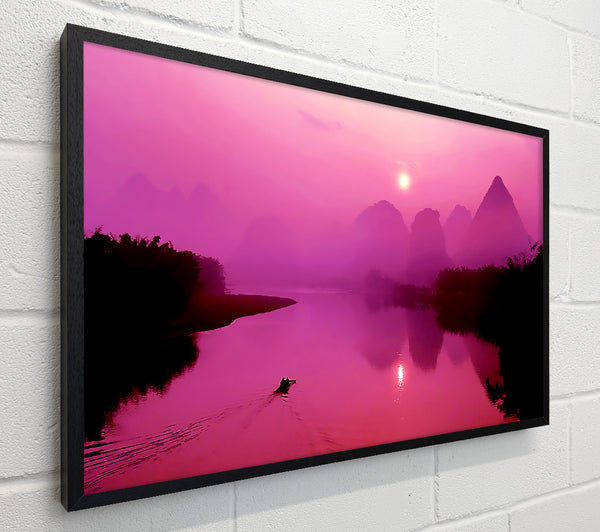 Pink Paradise Lake