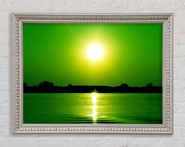 Grüne Seesonne