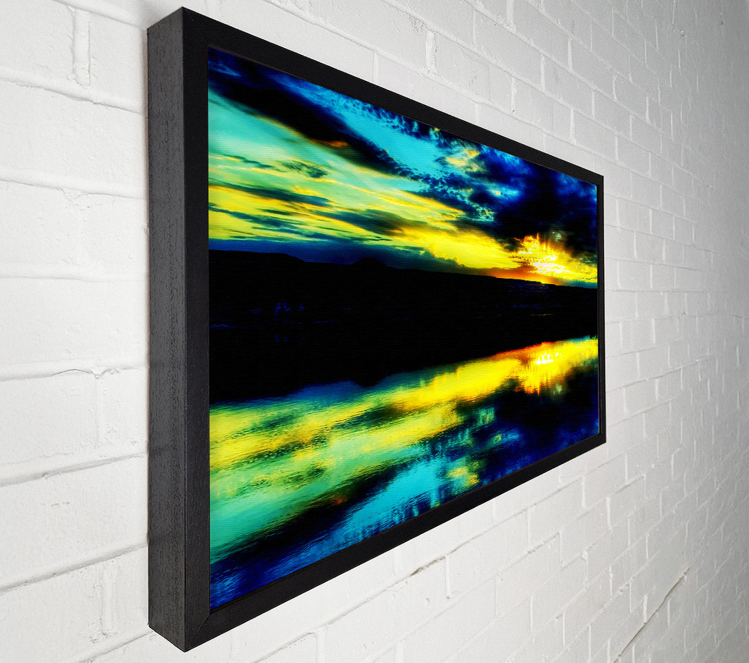  A Canvas Print of Lake Daybreak Canvas Print
