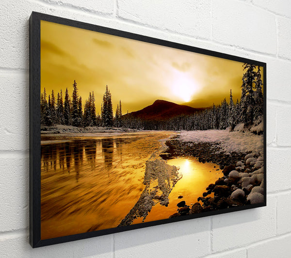 Stunning Golden Lake