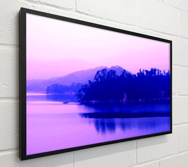 Pink Blue Lake Serine