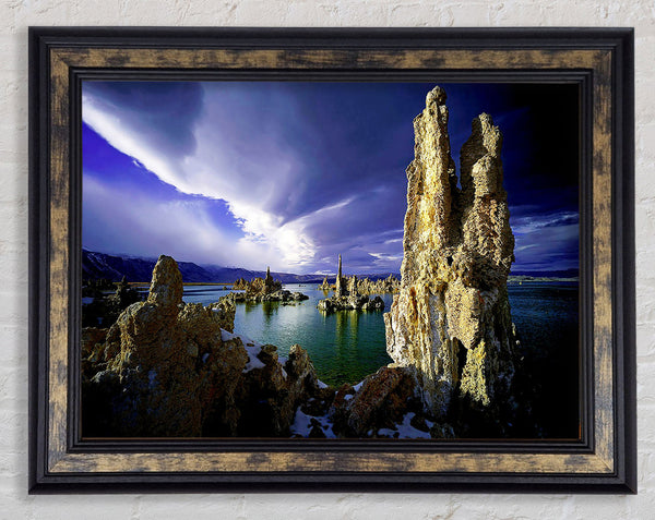 Stunning Lakes Architect Framed Print