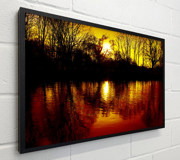 The Lake At Dusk