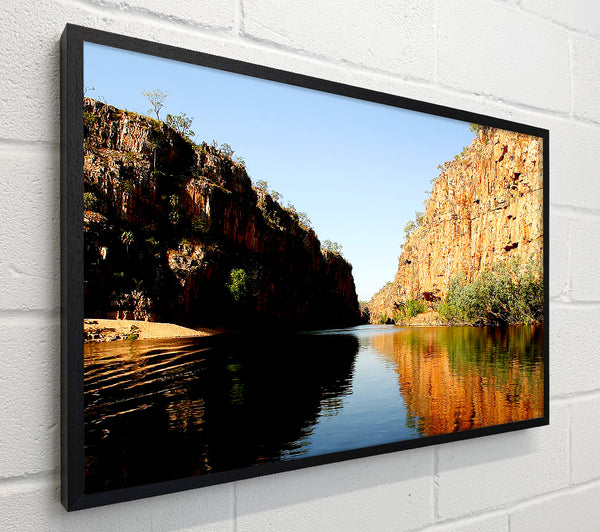 River Canyon Reflection