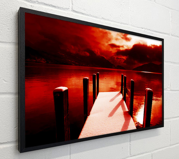 The Red Boardwalk River