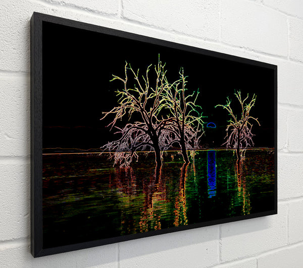 Abstract Neon Landscape 15