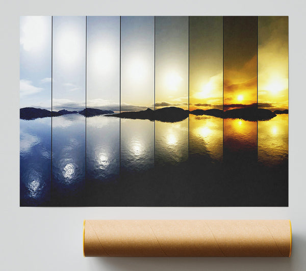 Lights Of The River Giclee Print