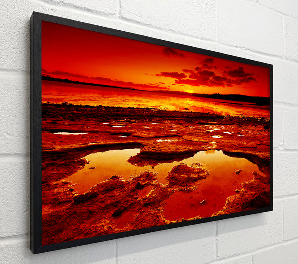 Stunning Orange Water Bay