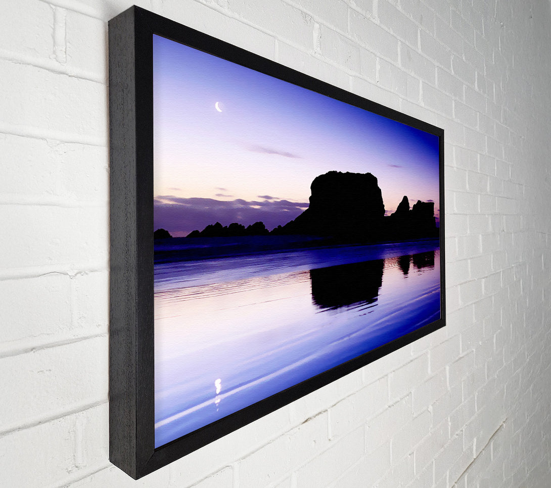  A Canvas Print of Still Water Reflection Canvas Art