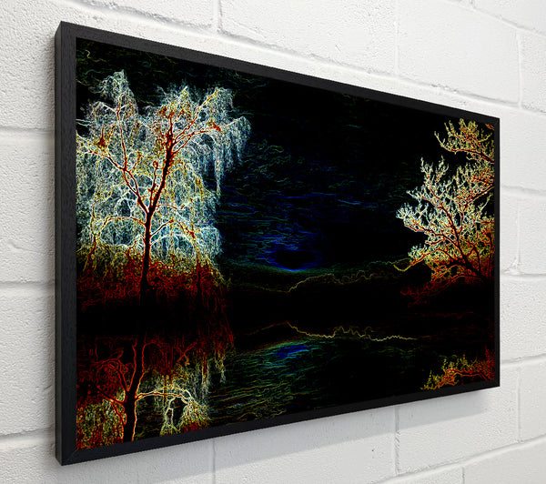 Abstract Neon Landscape 19