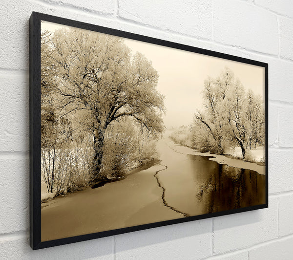 Winter Wonderland Sepia