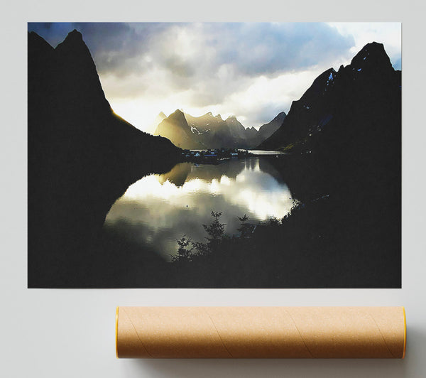Mountain Reflections Giclee Print