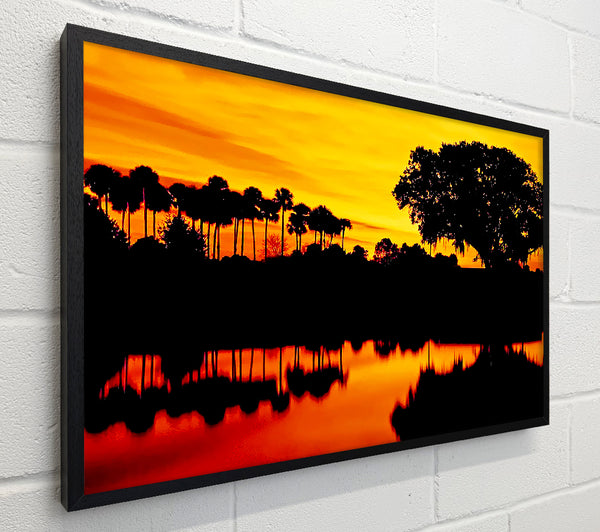 Beautiful Orange River Reflections