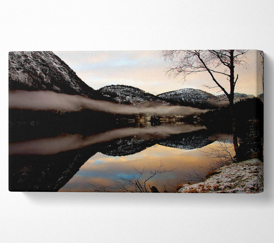  A Canvas Print of Lake Paradise Canvas Print
