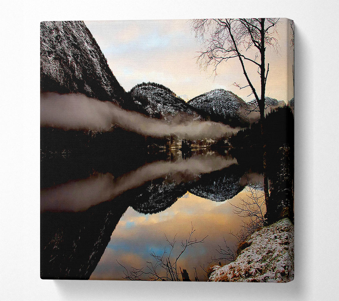  A Canvas Print of Lake Paradise Canvas Print