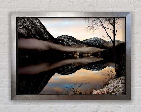 Lake Paradise Framed Print
