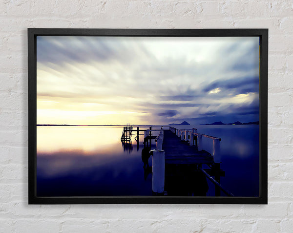 Stunning River Jetty Sunrise