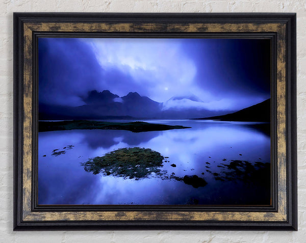 Blue Loch Beauty Framed Print