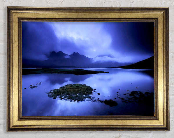 Blue Loch Beauty Framed Print