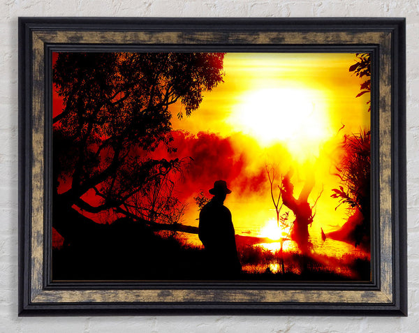 Bushmans Glory Framed Print