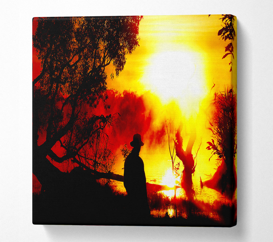  A Canvas Print of Bushmans Glory Canvas Wall Art