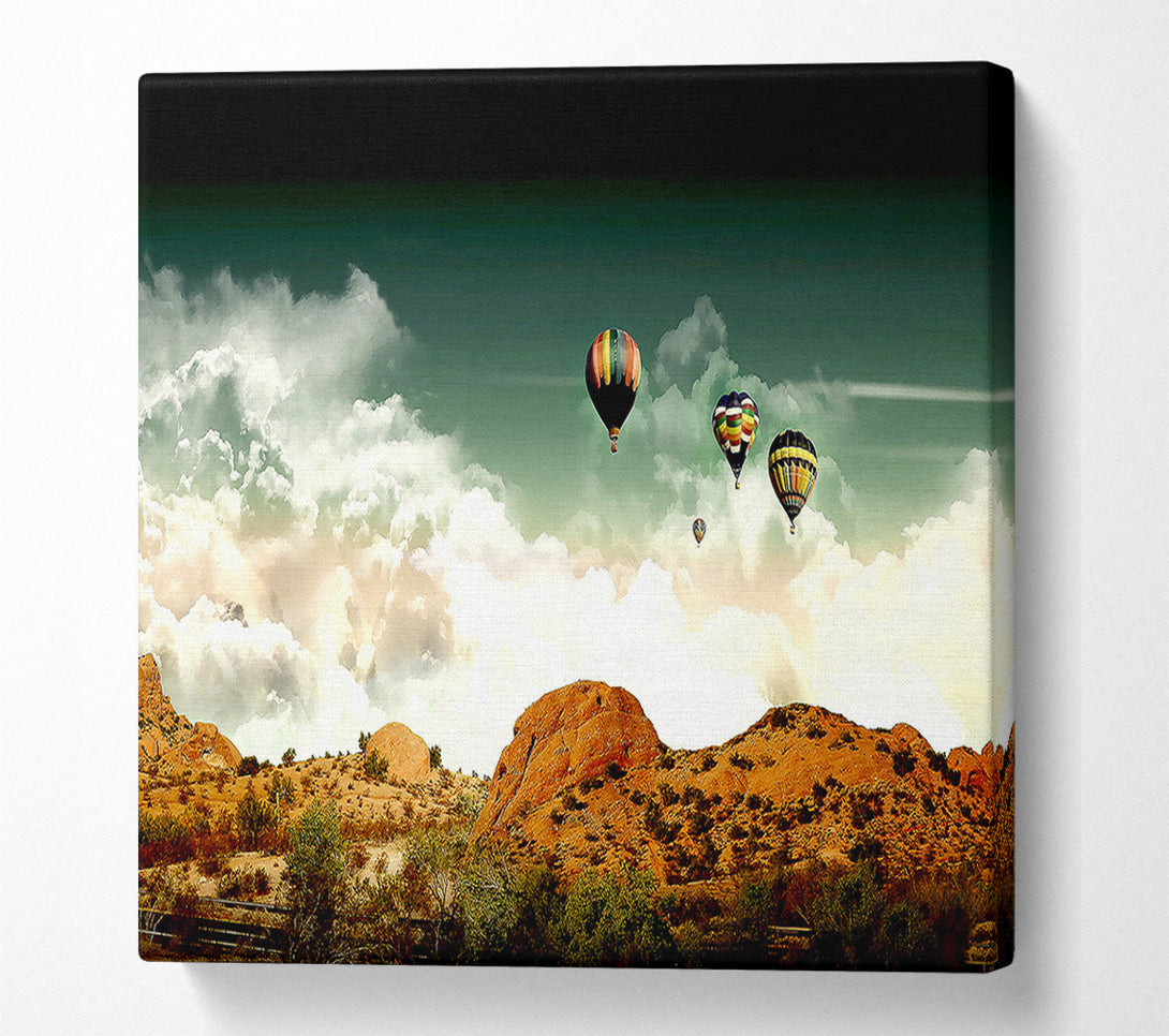  A Canvas Print of Desert Journey Canvas Wall Art