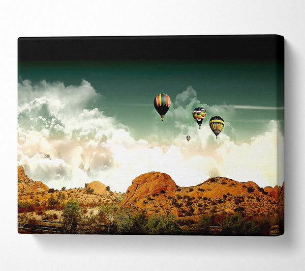  A Canvas Print of Desert Journey Canvas Wall Art