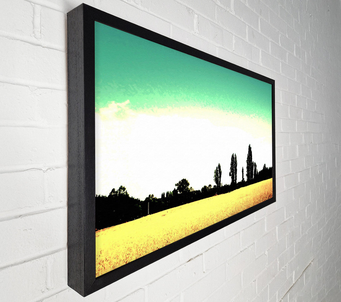  A Canvas Print of Countryside Haze Canvas Wall Art