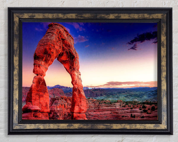 Moab Utah United States Framed Print