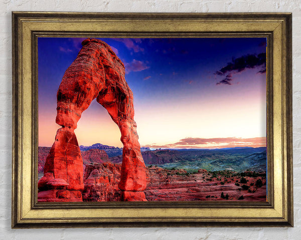 Moab Utah United States Framed Print