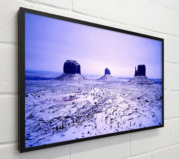Winter Has Arrived At monument Valley