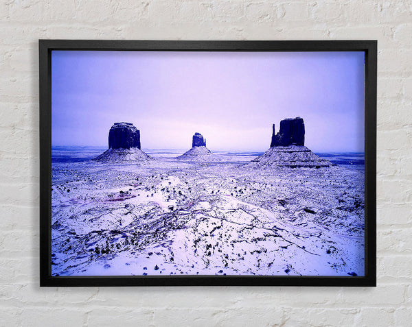 Der Winter ist im Monument Valley angekommen