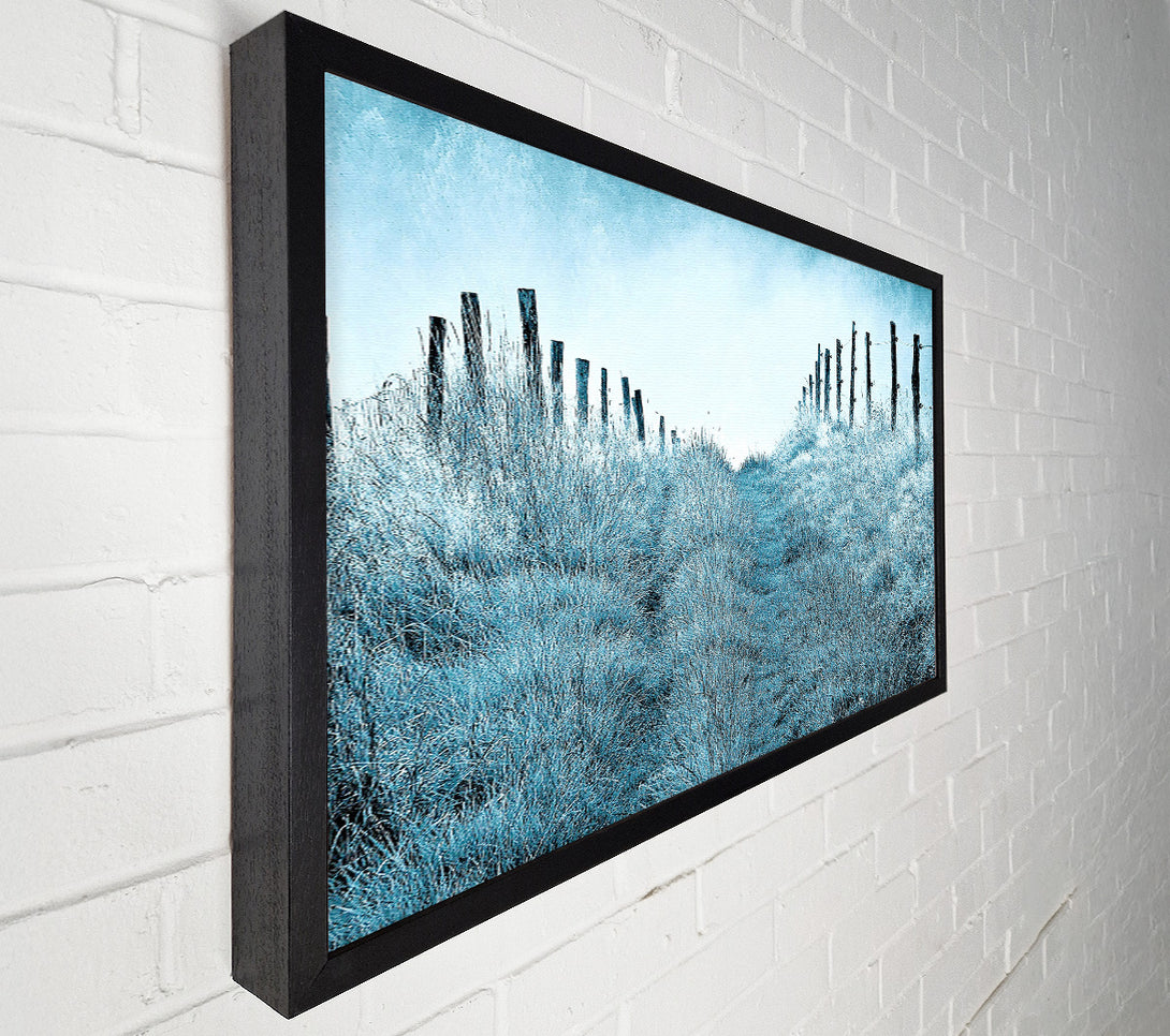  A Canvas Print of Winter Morning Mist Canvas Art