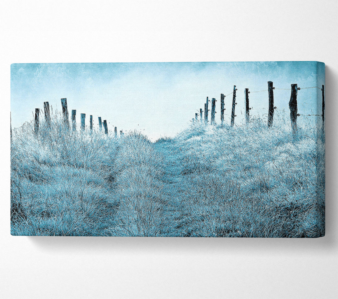  A Canvas Print of Winter Morning Mist Canvas Art