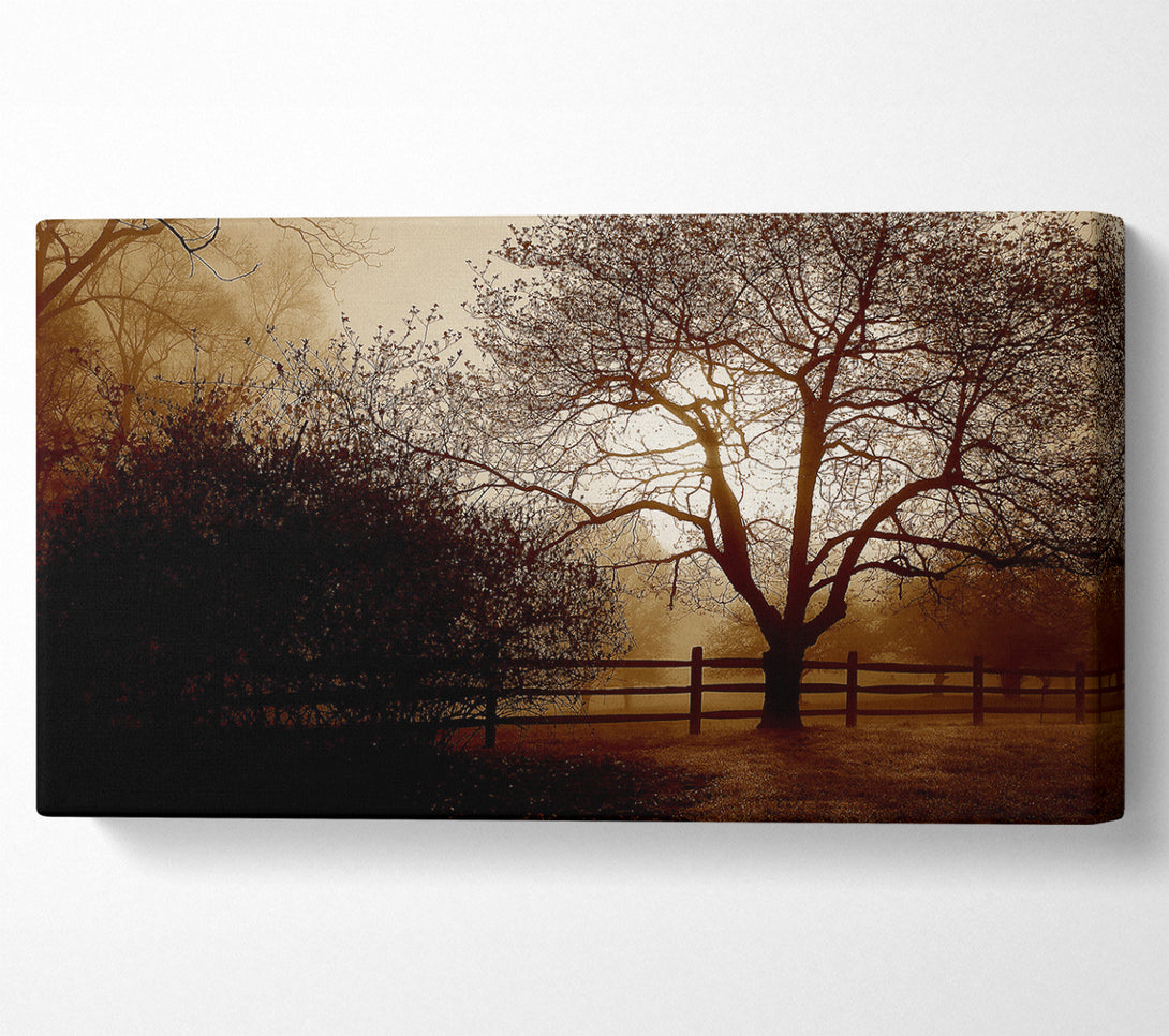  A Canvas Print of Countryside Farm Canvas Wall Art