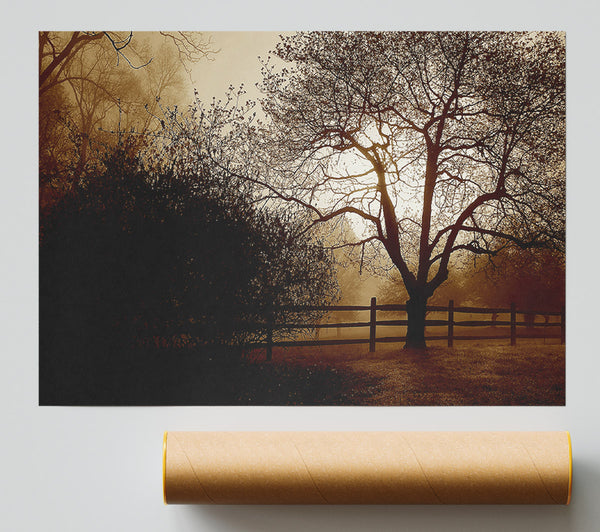 Countryside Farm Giclee Print