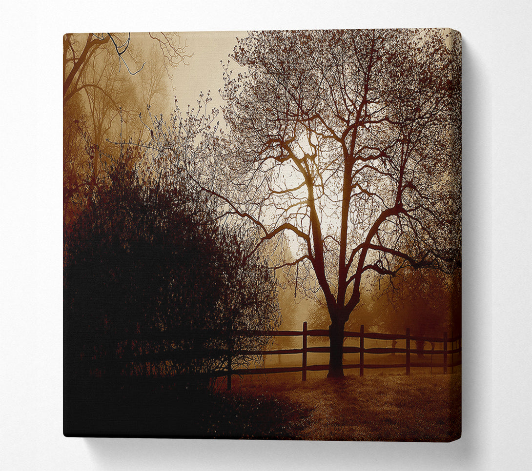  A Canvas Print of Countryside Farm Canvas Wall Art