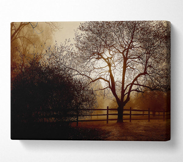  A Canvas Print of Countryside Farm Canvas Wall Art