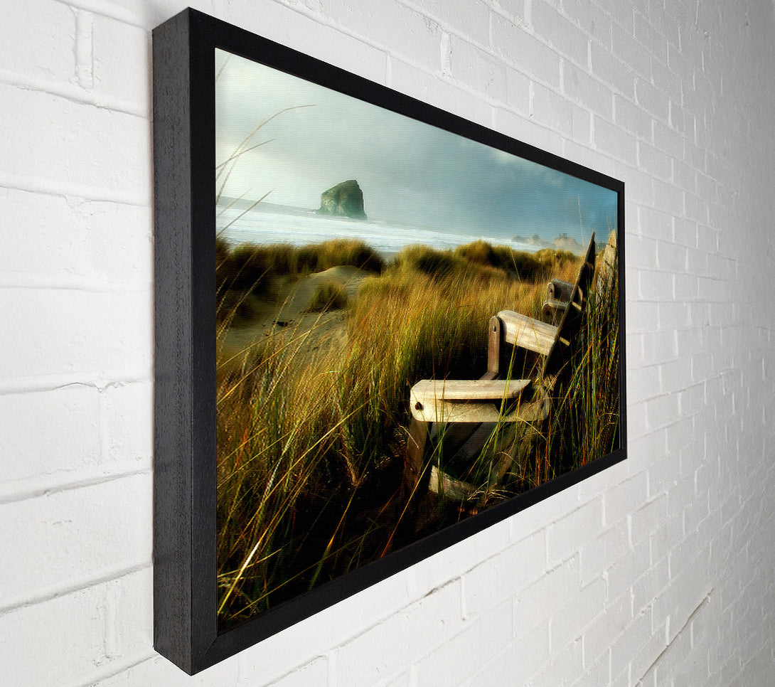  A Canvas Print of Coast Dunes Canvas Print